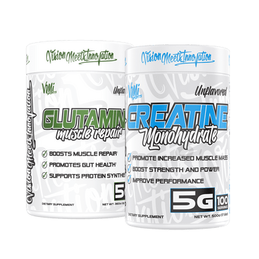 The Essential Stack: Creatine, Glutamine